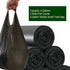 4 Gallon/100pcs Small Trash Bags, Fangkun Small Garbage Bags, Handle Rubbish Bags for Home, Office, Car/15 Liter/5 Rolls (Multi-color)...