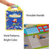 Puffy Sticker Book for Kids, Reusable Sticker Books for Toddlers, Vehicles Dinosaur Stickers for 3 4 5 Year Old Girls Boys, Car Airplane Travel Ac...