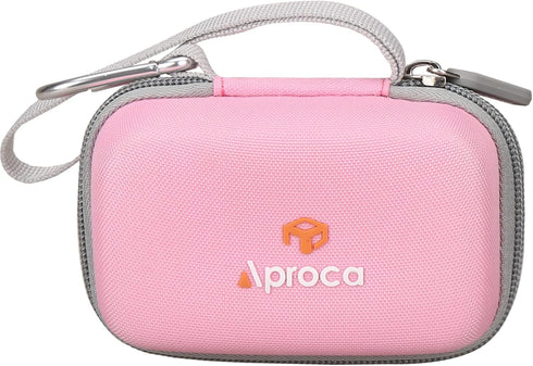 Aproca Pink Digital Camera Case, for VAHOIALD Digital Camera/BEVLXNIV Digital Baby Camera Kids Video Camera-Travel Storage Protective case...