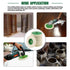 Keadic 10 - Piece 100mm Wool Felt Disc Polishing Buffing Wheel Pad Bore Dia...