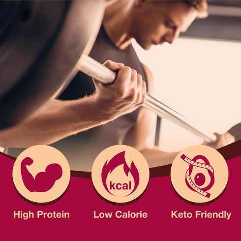ProtiDIET High Protein Chicken Soup Mix - Low Sugar, No Fat, Quick and Easy-to-Prepare Meal Replacement Protein Powder Soup Mix Nutritious Vitamin...
