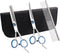 Premium Dog Grooming Scissors with Safety Round Tips, 3 in 1 Dog Grooming Scissors Kit, 4CR Stainless Steel Premium Pet Grooming Shears for Dog, S...