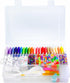 Peirich Friendship Bracelet Making Beads Kit, Letter Beads,22 Multi-Color Embroidery Floss Over 1900 pcs"A-Z" Alphabet Beads Beads Bracelets Strin...