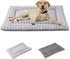 IEUUMLER Dog Bed, Reversible Washable Mat, Soft Premium Plush Dog Crate Pad, Pet Sleeping Mattress for Small/Medium/Large Dogs and Cats FC014 (Gra...