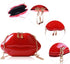 SUKUTU Patent Leather Lip Purse Box Clutch Lip Shaped Party Prom Unique Design Purses Womens Evening Clutch for Teen Girls...