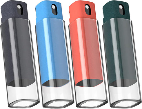 BoYata Screen Cleaner Kit 4PCS, 3-in-1 Touchscreen Mist Cleaner Spray Bottle & Microfiber Cloth, Portable Reusable Empty Spray Bottle for Phone/La...