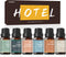 Fragrance Oils, Hotel Collection Diffuser Oil, Fragrance Oil for Candle Making, Soap Scents for Making Soap, Essential Oils Set 6x10ml, Luxury Nig...