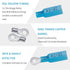 120 Pcs 10#, 22-16 16-14 12-10 AWG Heat Shrink Ring Wire Connector Terminals Kit, Electrical Connectors - - Automotive Marine Ring Connectors...