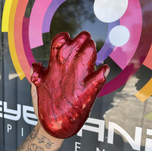 Eye Candy Pigments Premium True Red Mica Powder - Senshi Red (25gr) - for Epoxy, Resin, Soap, Paint, Woodworking, Acrylic Pouring, Bath Bombs, Fis...