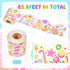 65.6ft Candyland Bulletin Board Border Self Adhesive Scalloped Border Trims Candyland Cutouts Bulletin Board for Candyland Classroom School Door D...