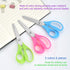 Left-Handed Kids Scissors 6 Pack 5 Inch Left hand scissors for child School Student Scissors,Stainless Steel Sharp Blade Comfort-Grip Handles Blun...