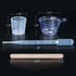 LET'S RESIN Epoxy Mixing Cups Kit,200Pcs, Plastic, 30ml Disposable Measuring Cups,50 Wooden Stirring Sticks, Dropper for Paint Mixing, Jewelry Mak...