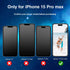 for iPhone 15 Pro Max Waterproof Case, Built-in Screen Protector, Shockproof, Snowproof, Dustproof, Full Body Protective Cover for iPhone 15 Pro M...