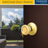 home improvement direct Passage Door Knobs for Hallway and Closet Door, Keyless Non-Locking Interior Door Knob Handle in Polished Brass...
