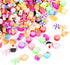 200PCS Colorful Candy Polymer Clay Beads 10mm Mixed Candy Ice Cream Spacer Beads Handmade Polymer Clay Beads Kit Bulk for Jewelry Making DIY Brace...