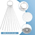 Gatuida Shower Head Cleaner: Small Gaps Hole Anti-Clogging Shower Head Cleaning Brush, Shower Nozzle Clog Removal Picks Shower Cleaner Brushes for...