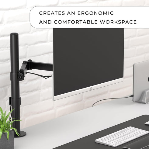 HumanCentric VESA Mount Adapter Compatible with HP M Series Monitors M22f M24f M24fd M24fw M24fwa M27f M27fd M27fq M27fw M27fwa and M32f, VESA Ada...