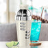 OGGI Dial A Drink Cocktail Shaker-23oz Stainless Steel Shaker, 8 Recipes, Stainless Steel Lid has Built In Strainer, Ideal Cocktail Mixer, Martini...