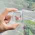 JOYLAND Clear Couple Case Cover for AirPod 1&2, Butterfly Case Crystal Clear Bright Transparent Glossy Smooth Anti-dust Flexible Protective Cover ...