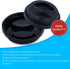 Coffee Mug Lids, KSENDALO Thicker Eco Reusable Silicone Travel Mug Lids(3.15"Inner Diameter,3.43"Outer Diameter), Silicone Cup Cover Set,Mix-color...