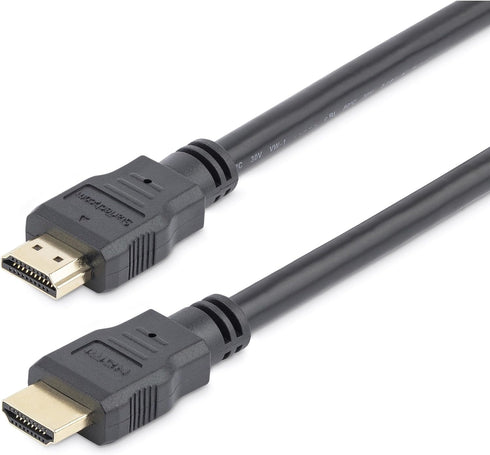 StarTech.com 3 ft High Speed HDMI Cable – Ultra HD 4k x 2k HDMI Cable – HDMI to HDMI M/M - 3ft HDMI 1.4 Cable - Audio/Video Gold-Plated (HDMM3) Bl...