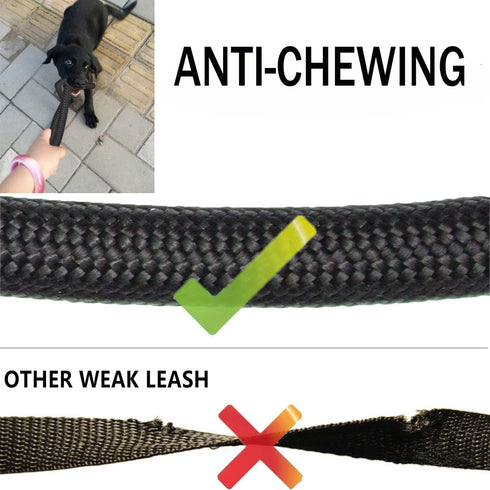 Heavy Duty 3 Dog Leash,3 Way Dog Leash No Tangle,Detachable 360° Swivel Device,Multiple Dog Leash with Padded Handle,for Walking and Training Two/...