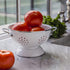 Golden Rabbit Enamelware - 1qt Petite Colander (Solid White)...