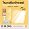 TransOurDream Easy Cut Stencils for Crafts (12"x12", 20 Sheets) Reusable Acetate Mylar for Vinyl Cutting Plastic Blanks Sheets for Spray Painting,...