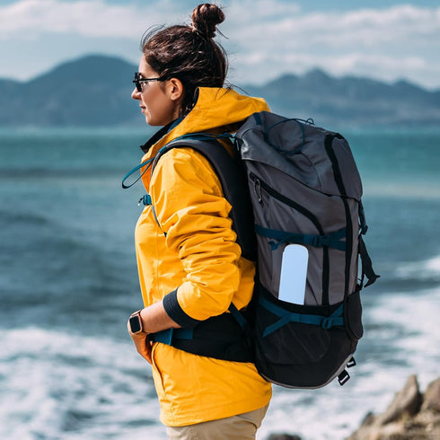 FYY Travel Utensils with Case - Portable Stainless Steel Silverware Set Reusable Travel Cutlery Knife Fork Spoon Set BPA-Free Flatware Set for Cam...