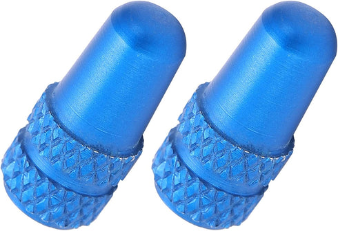 RiToEasysports 2Pcs Bike Valve ,Aluminium Alloy Valve Stem Bike Accessories for Mountain Bike,Road Bike (Light Blue) and Spare Parts...