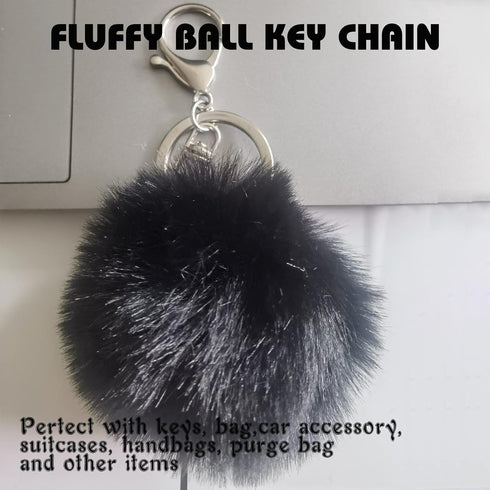 7 Pieces Fluffy Car Accessories Set, Cute Fluffy Steering Wheel Cover Set Faux Wool Seatbelt Shoulder Pads Auto Center Console Armrest Pads Fuzz H...