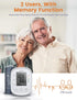 Blood Pressure Monitor,AILE blood pressure machine Upper Arm Large Cuff(8.7"-16.5"Adjustable),automatic high blood pressure cuff for home use,(BP)...