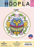 Design Works Crafts Hoop, Owl Counted Cross Stitch Kit...