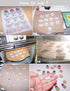 Benvo 157 Pcs Heat Shrink Plastic Sheet Kit Shrinky Art Film Paper 20 Pcs with 135 Pcs Keychains Accessory Ear Hooks Chain Beads Lobster Clasps an...