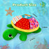 KMUYSL Baby Toys 0 to 12 Months, Musical Stuffed Animal Toys for 0-6 6-12 Months, Plush Sensory Turtle Toys with Crinkle, Infant Tummy Time Toys f...