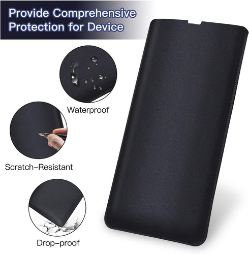 Protective Keyboard Sleeve Case for Logitech K380 & Logitech Pebble 2 & Pebble Keys 2 K380s Bluetooth Keyboard, Logitech K380 PU Leather Travel Sl...