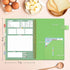 Alltree Recipe Book to Write in Your Own Recipes, Sprial Personal Blank Recipe Book, Blank Recipe Notebook with 15 Tabs for Family Cooking Lover, ...