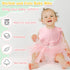 12 Pcs Baby Muslin Bibs Girl 4 Layer Soft Drool Bibs Set Baby Bibs Drool Bandana Lap Shoulder Drool Cloths Bibs Cotton Bibs Teething Bibs for Baby...