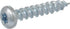 Power Pro Premium One Multi-Material Pan Head Screws, Zinc Plated Steel, Fasten in Wood, Metal, Concrete, Drywall and Plastic, Silver, #8 x 1 inch...
