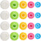 130Pcs Reusable Elastic Food Bowl Storage Covers, Sublaga Bowl Covers, Variety of 5 Translucent Stretchable Sizes and Colorful Dish Plate Covers, ...