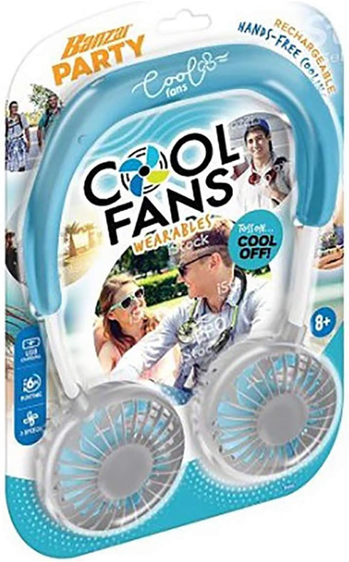 BANZAI Cool Fans Wearables - Colors May Vary...