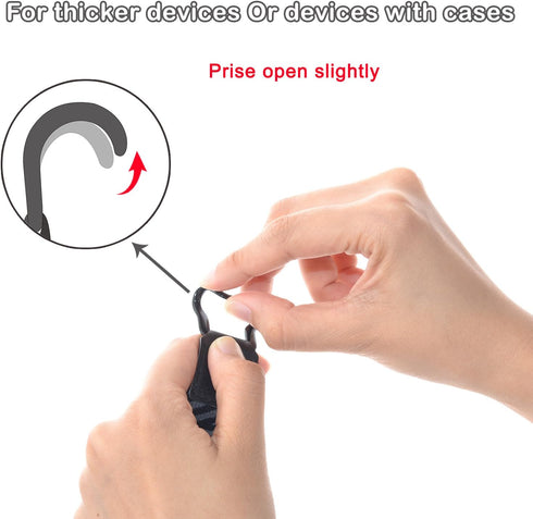 TFY Security Hand-Strap Compatible with Tablets, iPad 10th Gen & Air 5 & Air 4 & Mini 6 & Pro 9.7 in, Pro 11 in - Samsung Galaxy Tab & Note - Goog...