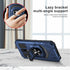 for BLU View 4 Phone Case with Tempered Glass Screen Protector,Military Grade Heavy Duty Shockproof Protective Cover,with Ring Kickstand Full-Body...