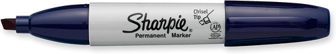 SHARPIE Permanent Markers, Broad, Chisel Tip, Single, Navy (1927300)...