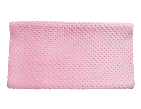 Solid Changing Table Pad Cover Cradle Sheet, Fits 32"/34''x16" Contoured Diaper Changing Pad, Ultra Soft Cozy Dots Plush Changing Table Covers, Br...