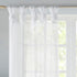 Madison Park Ceres DIY Twisted Tab Sheer Curtain, Pair Panels, Lightweight Window Treatment, Voile Privacy, Light Filtering Drape for Bedroom and ...