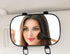 JONMON Car Visor Mirror - 6.7 Inch Auto Makeup Cosmetic Vanity Sun-Shading Mirror with Adjustable Double Elastic Clip Clamp Universal for Mount on...