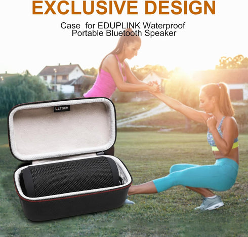 LTGEM Case for EDUPLINK Waterproof Portable Bluetooth Speaker, Hard Storage Travel Protective Carrying Bag...