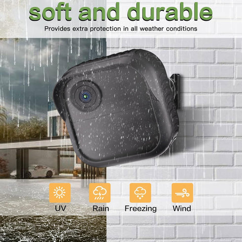 MOSISO Silicone Case Cover Compatible with Blink Outdoor 4 (4th Gen) Camera, Weatherproof Protective Silicon Skin Cover for All-New Outdoor 4 Smar...