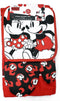Disney Oven Mitt Pot Holder & Dish Towel 3 pc Kitchen Set (Mickey Minnie Red)...